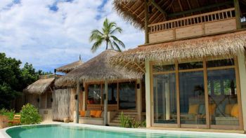 Two Bedroom Lagon Beach Villa with Pool