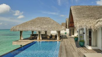 Three Bedroom Sunset Water Villa