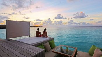 Sunset Laamu Water Villa