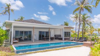 Вилла Thilamaafushi (пляжная вилла с тремя спальнями)