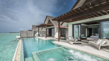 One Bedroom Water Pool Pavilion