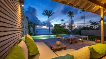 Beach Sunset Pool Villa